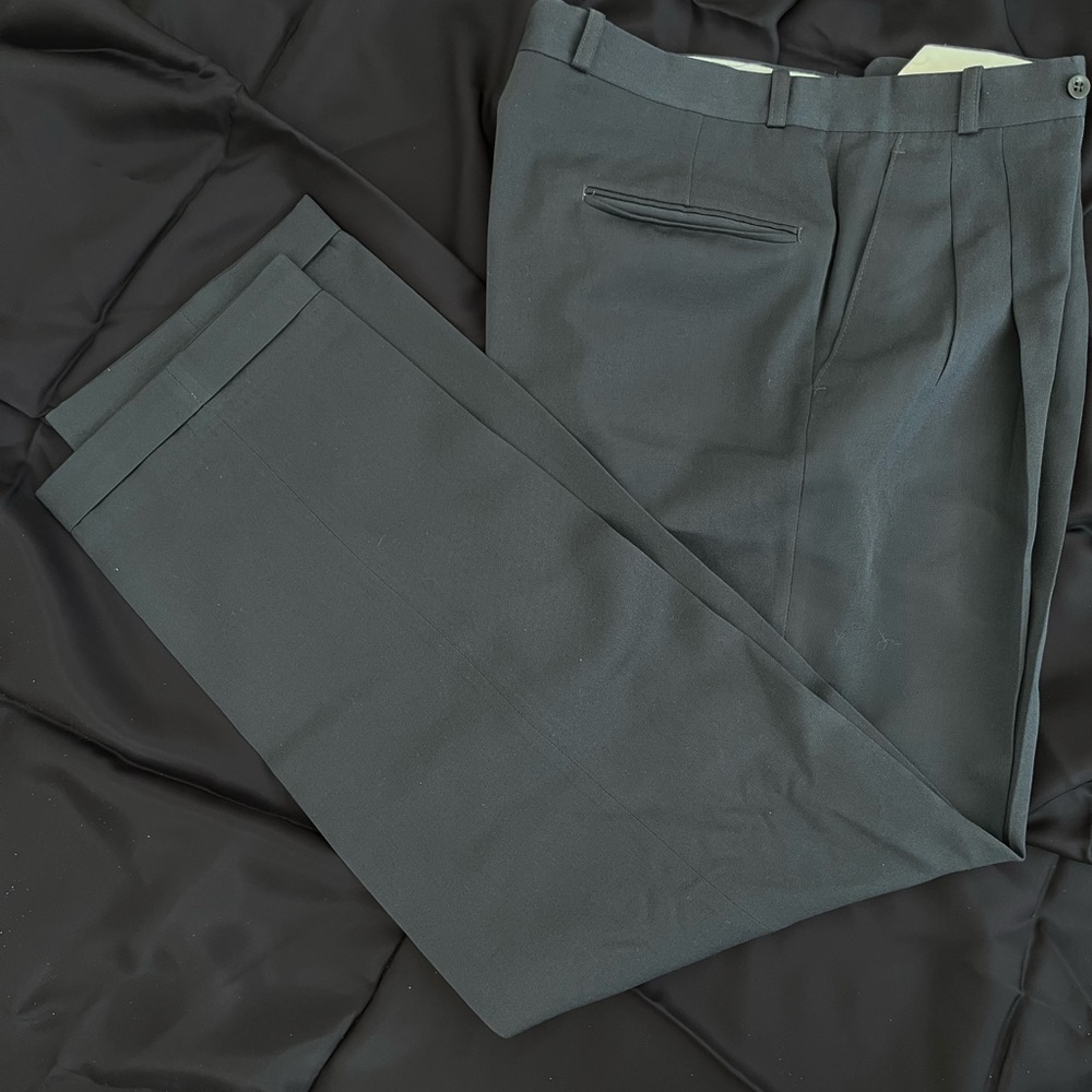 Classic Dark Teal Men Dress Pants